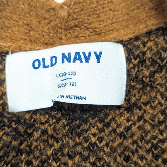 Girls Sz 10/12 Old Navy Leopard print cardigan EUC - Picture 2 of 5